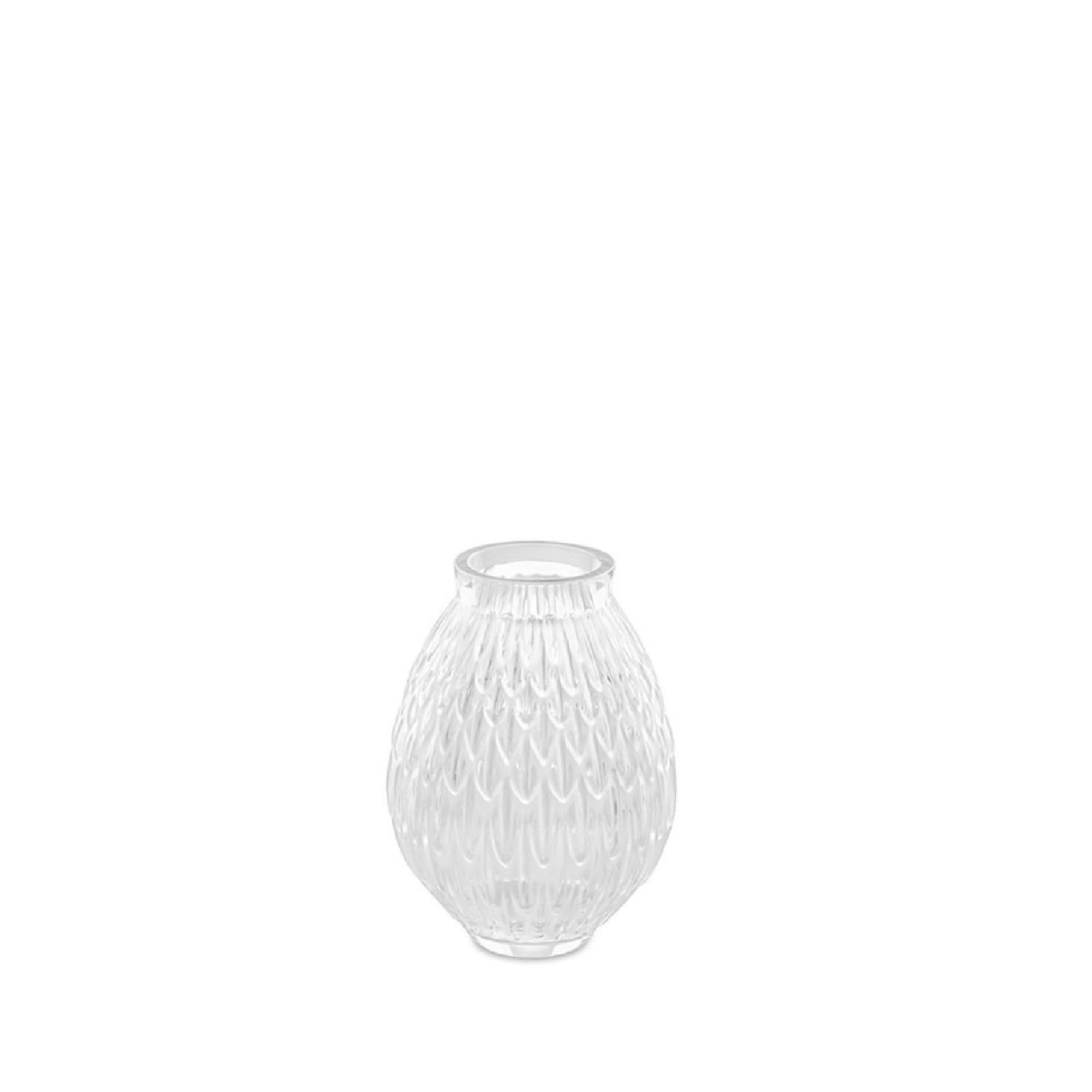 Lalique Plumes vase